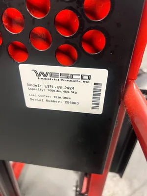 WESCO 1000 Die Handler | Universal Press & Machinery (UPM) (2)
