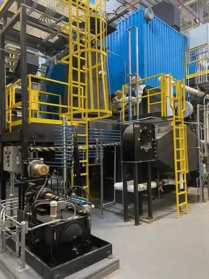 300 HP Wellons 450 PSI Cogeneration Plant 2012 Model HCV.WF.300.VH.W