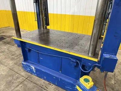 75 TON DAKE MODEL #18-558 HYDRAULIC 4-POST PRESS,  23" STROKE: YOBRO #24094