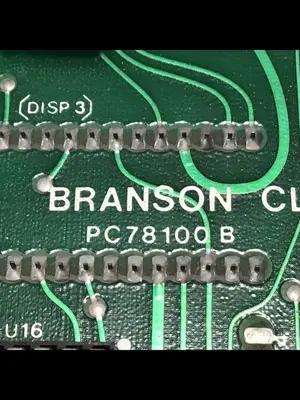 USED BRANSON PC78100 B