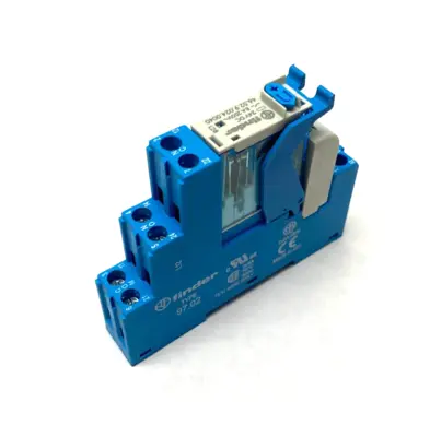 USED FINDER GEN PURPOSE RELAY W/ INDICATOR & 97.02 BASE