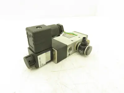 Wirth+Schwaar 552 SV 8102 Pneumatic Solenoid Valve 24VDC 5 Way 2 Pos 1/8"NPT