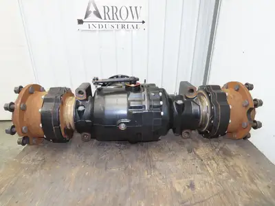 Hyster E80XN Forklift Front Dual Wheel Drive Axle Assembly 8-Lug Off E80XN