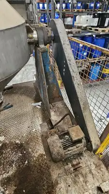 500L S/S LA Mitchell Double Cone Blender