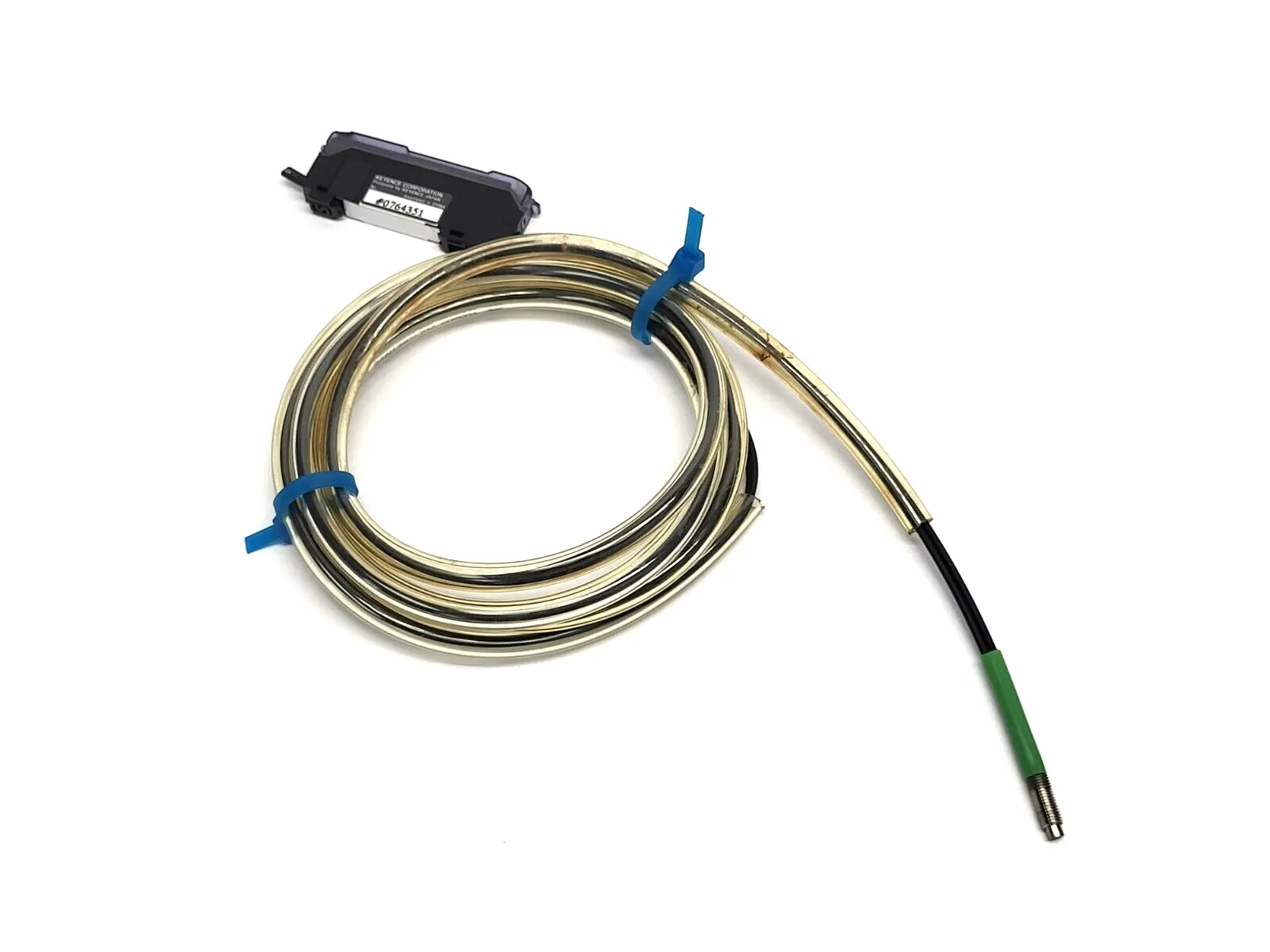 FS-V21RP, FU-67V | Keyence FS-V21RP Fiber Amplifier Main Unit w/ FU-67V Reflective Fiber Unit -  Used