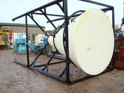 5 Cu.M White Polythene Hopper