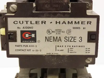 Used CUTLER HAMMER _UNKNOWN_ Starters Indiana US | Arrow Industrial #1316629