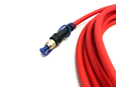 USED INDUSTRIAL FIBER OPTICS PATCHCORD F/O SERCOS 84C01000S333 5.0M