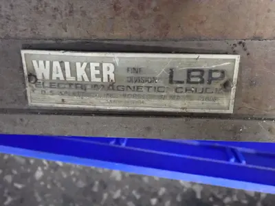 Walker, Electro-matic Electromagnetic Chuck, Magnetic Chuck Control