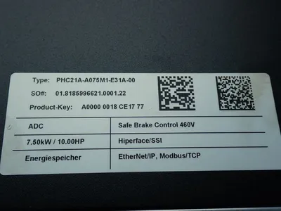 USED SEW EURODRIVE PHC21AA075M1E31A00