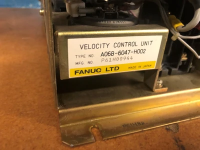 FANUC TYPE A06B-6047-H002 VELOCITY CONTROL U