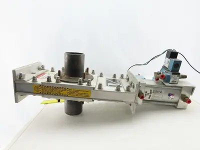 Salina Vortex B03 25550 2-1/4" Pneumatic Slide Gate Dry Material Cut Off Valve