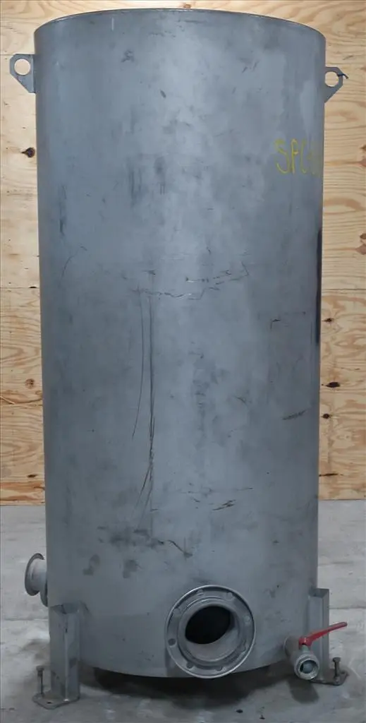 SPC8683  Tank 350 gallon vertical tank, Stainless Steel, flat
