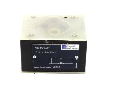 NEW REXROTH Z1S-6-P1-33/V CHECK VALVE Z1S6P133V 00417568