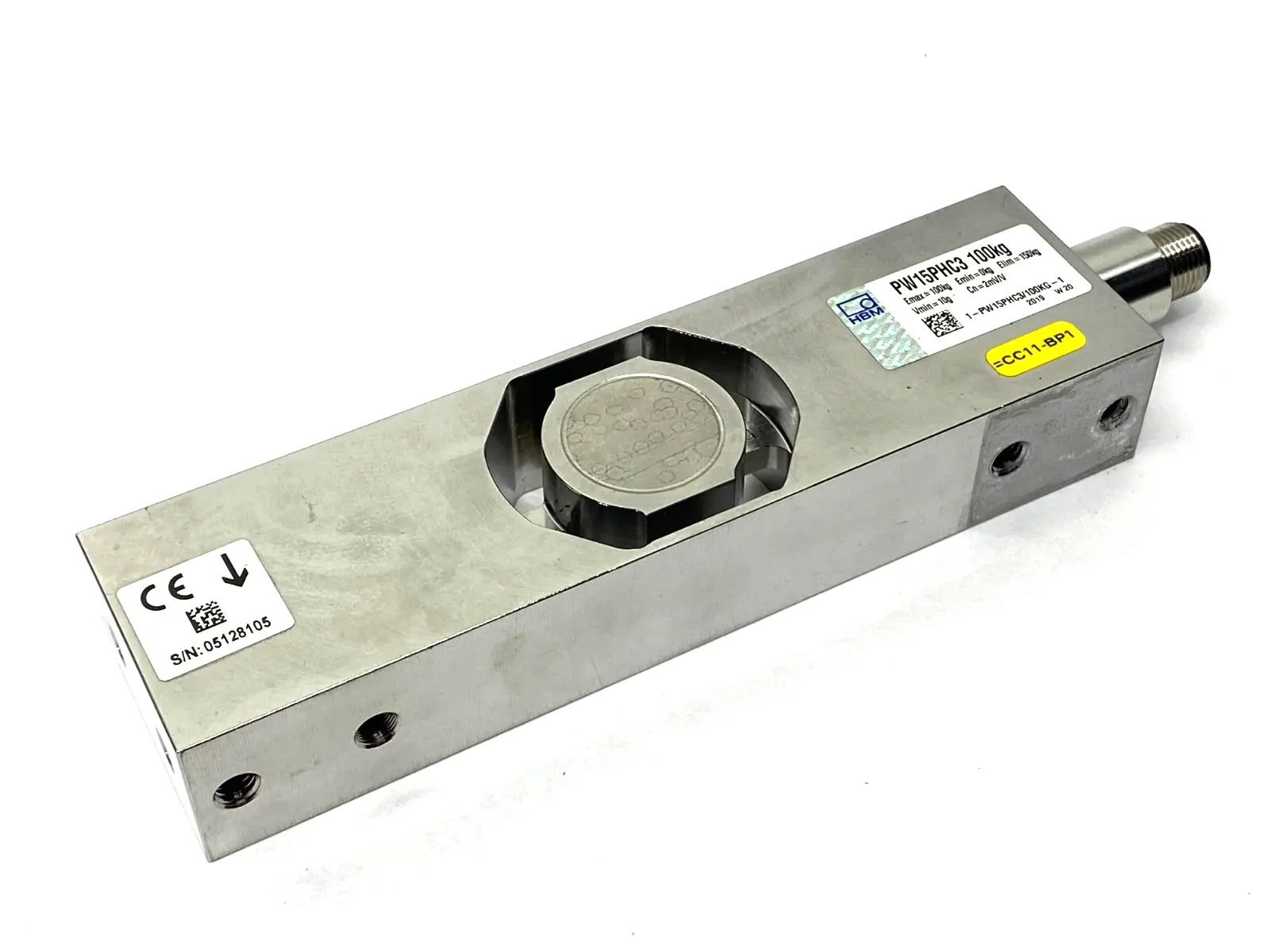 Used HBM Single Point Load Cell 100Kg Capacity Transducers Michigan US | Maverick Industrial Sales #1390748