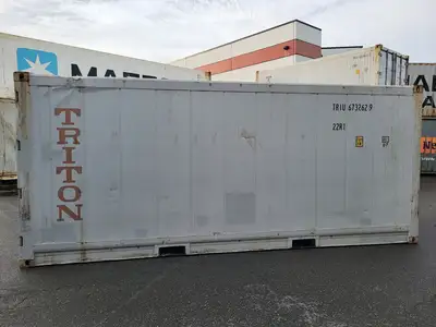 20 ft Working Refrigerated Shipping Container- TRIU6732629