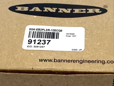 New | in-Stock Banner 91237 Relays & Switches Michigan US | Maverick Industrial Sales #1391610