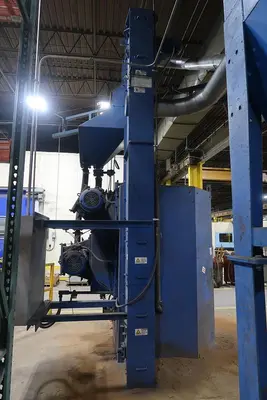 NEW 2012 WHEELABRATOR 48" FIXED TABLE