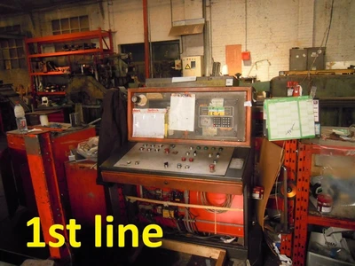 USED REDIRACK PRODUCTION LINE FOR MAKING INDUSTRIAL RACKS