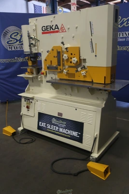 Used GEKA HYD 100 Ironworkers California US | Sterling Machinery Exchange #1466791