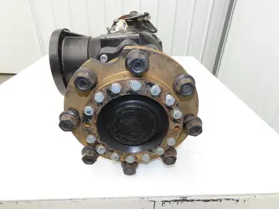 Hyster E80XN Forklift Front Dual Wheel Drive Axle Assembly 8-Lug Off E80XN
