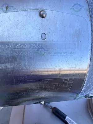 USED ALLEGHENY BRADFORD 174 LITER JACKETED NUTSCHE FILTER / AGITATED DRYER