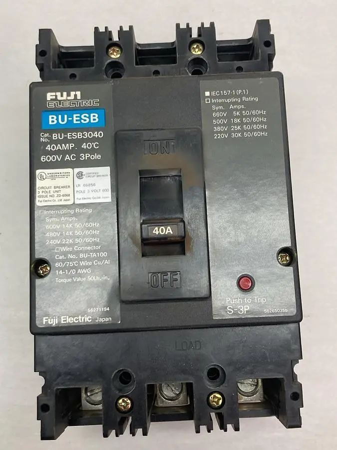 Used FUJI ELECTRIC BU-ESB3040 Miscellaneous Equipment (Electrical & Power) | Surplus Asset Holdings #1197164