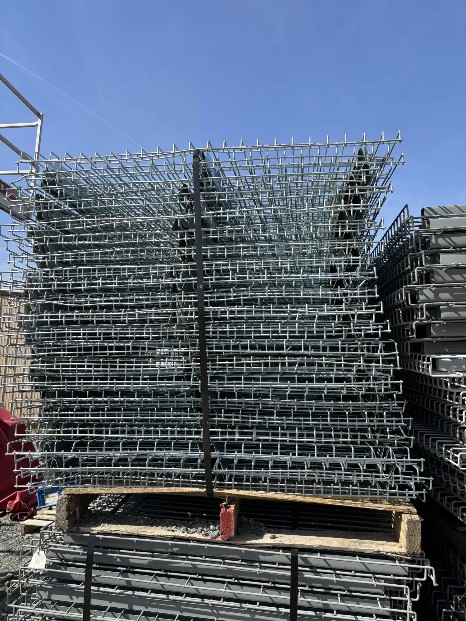 Pallet Rack Wire Deck 48×46″ Waterfall 3 Step Channel Racking