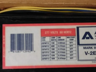 NEW Advance V2E75STP