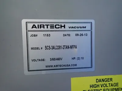 USED 2013 AIRTECH SCS3AL22812TANNFPA