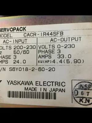 USED YASKAWA CACR-IR44SFB