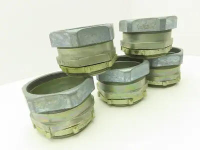 4" EMT Compression Connector Lot of 5
