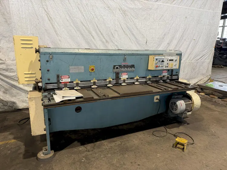 Used 1985 AMADA M-2060 Power Squaring Shears (Inch) Ohio US | G-2000, Inc. #1063309