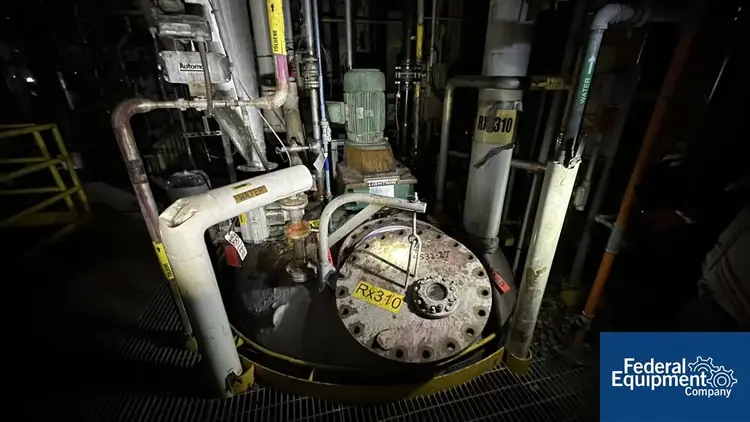 Used Four Corp 2,200 Gal Four Corp Reactor, 304 S/S, 100/90# Reactors Michigan US | Federal Equipment Company #127650