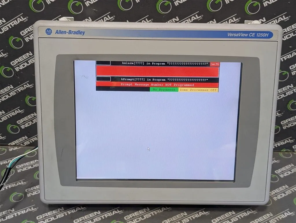 Allen Bradley 6182H-12TLH4D VersaView CE 1250H Assembled Computer LMDA Used