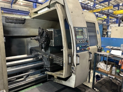 GURUTZPE CNC Flat Bed Lathe, in good used condition, POA