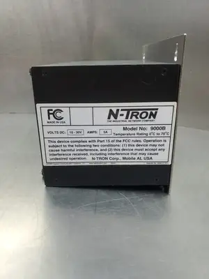 USED N-TRON 9000B Dock w/79002CPU, (2) 9006TX, (2) 9000FP Cards