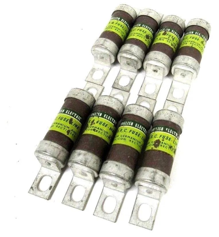 NEW LOT OF 8 ENGLISH ELECTRIC GSG1000/55 FUSE GSG100055