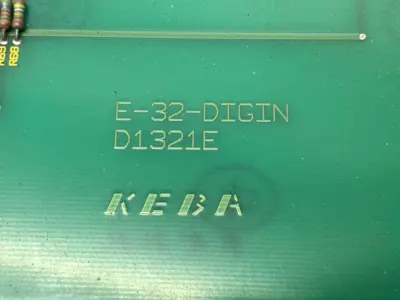 USED KEBA ENGEL DIGITAL INPUT CONTROL BOARD 32-CHANNEL D1321E