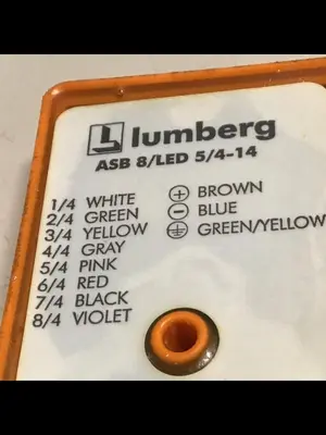 Used LUMBERG ASB 8/LED 5/4-14 Misc Electrical & Power Parts Michigan US | Ideal Machinery #1277126