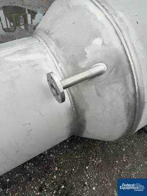 USED Steel-Pro 825 Gal Steel Pro Receiver Tank, 304 S/S, 100#