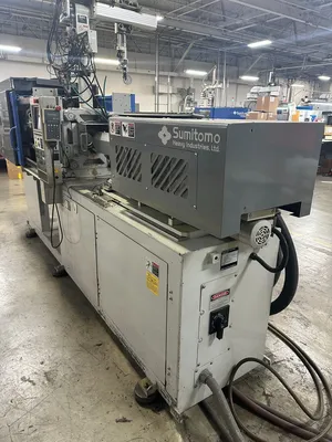 2001 SUMITOMO SE50S-C110S Horizontal Plastic Injection Molding Machines | JYC MACHINERY (9)