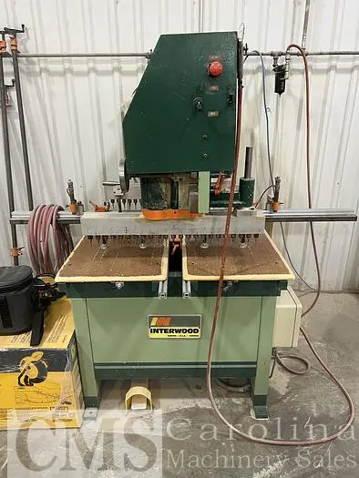 Used 1987 INTERWOOD B3223 BORING MACHINE Woodworking Horizontal Boring Machines | CAROLINA MACHINERY SALES #420939