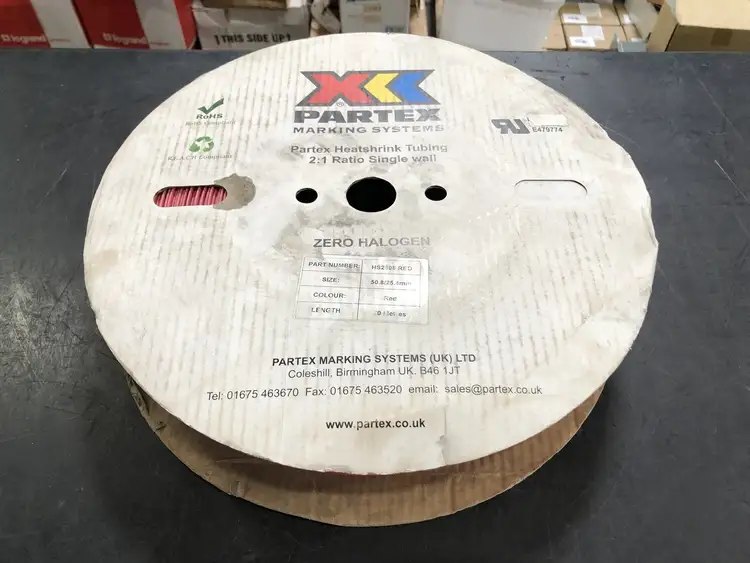 New | in-Stock PARTEX HS2508 RED Cable & Wire British Columbia CA | Lenmark #249811