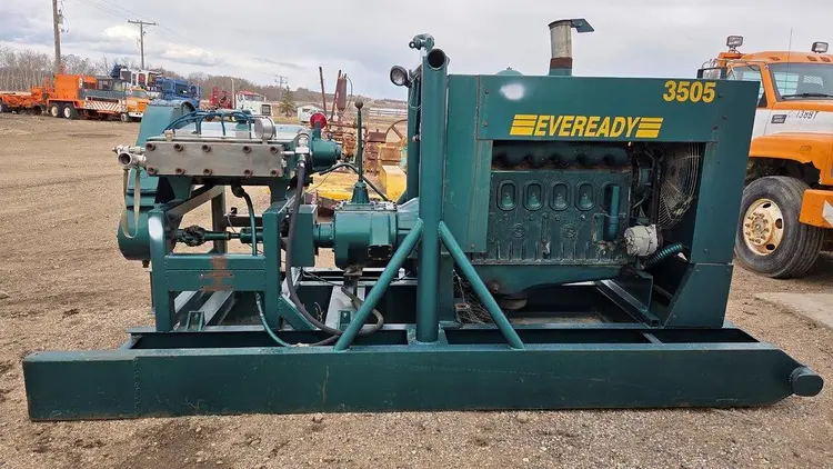 Used WHEATLEY/JETSTREAM HP-125 QUINTUPLEX HIGH PRESSURE WATERBLAST PUMP Pumps Saskatchewan CA | Chad Equipment #466906