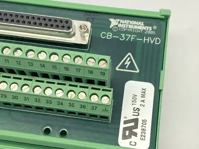 USED NATIONAL INSTRUMENTS HIGH VOLTAGE TERMINAL BLOCK 5605879