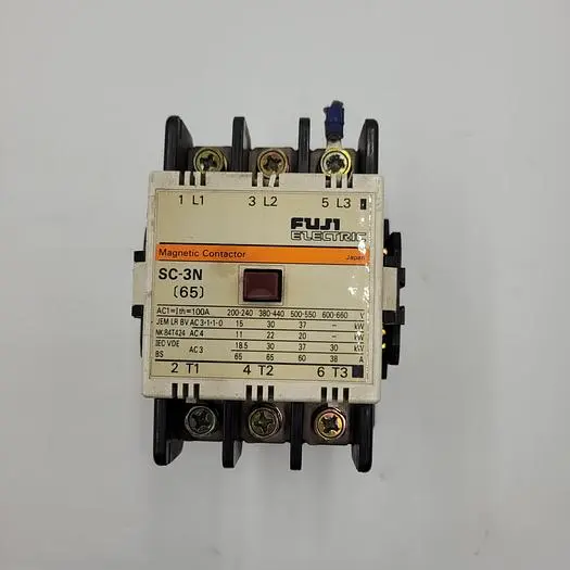 Used FUJI FUGI ELECTRIC SC-3N MAGNETIC CONTACTOR PLC Contactors | ND Industrial Surplus #1218111