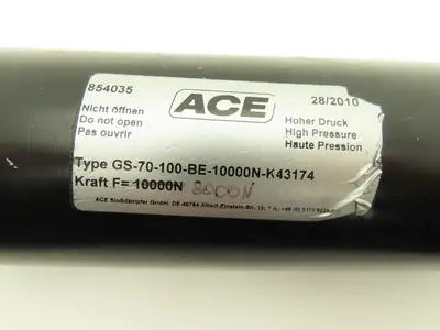 ACE Gas Spring 10000N Strut 100mm Stroke Shock M24-2.0 Read Description