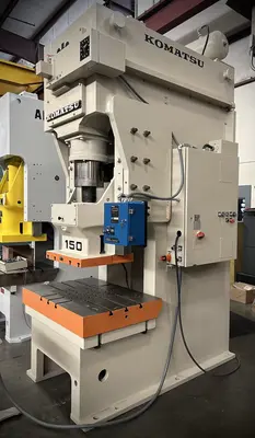 USED 1984 KOMATSU PRESSES KOMATSU OBS150-2 PRESS