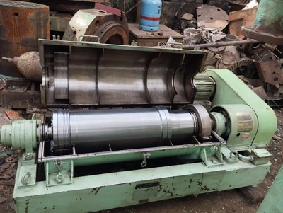Mitsubishi/Krauss-Maffei KVZ-25-ML decanter centrifuge, 316SS.